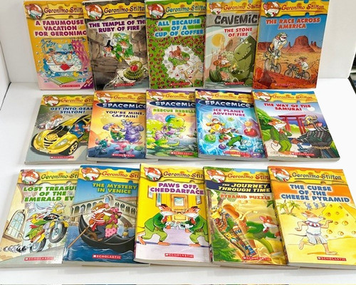 Geronimo stilton books lot - books, 15