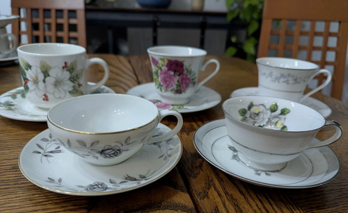 Tea cups saucers all are - tea, cups/saucers
