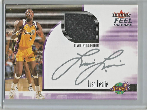 Lisa leslie 2001 fleer wnba - fleer,