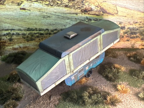 Pop camper weathered - pop-up,