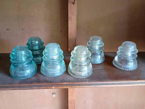 Telephone insulators made in - telephone,