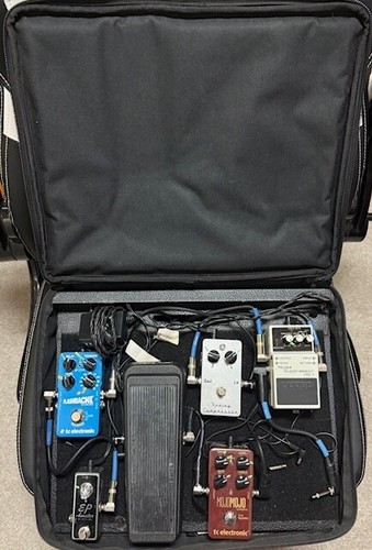 Black gator pedal board case - gator,