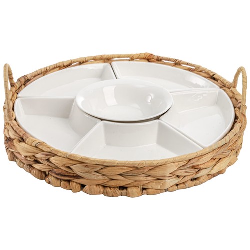 Avla ceramic divided serving - avla,