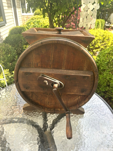 Antique wooden barrel - antique,