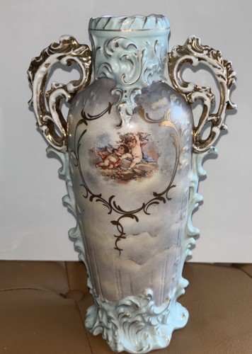 German dresden style vase - dresden,