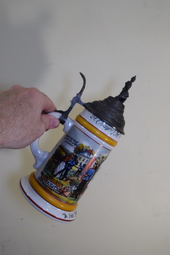 Regimental beer stein - regimental, german
