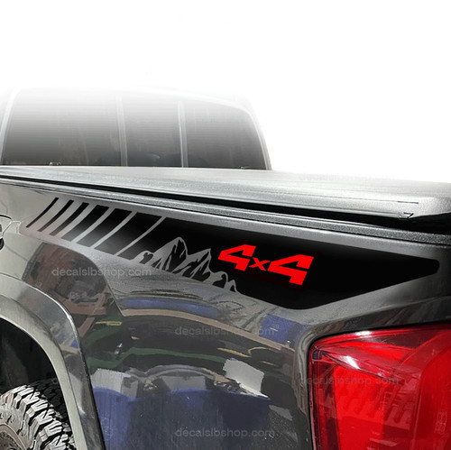 4x4 decals vinyl fit toyota - decals,