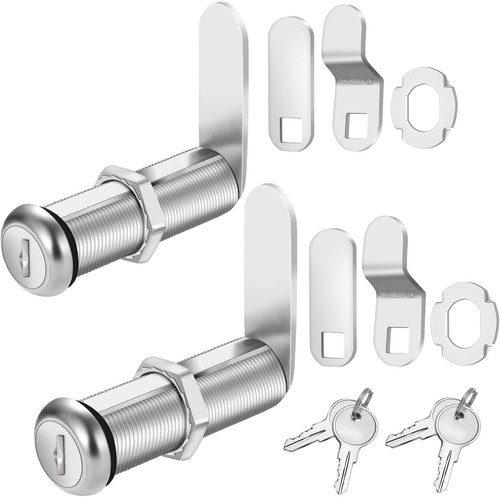 Cabinet lock with keys - lock, 2"