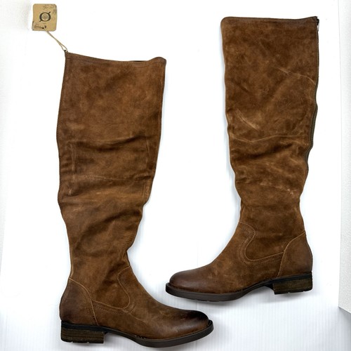 Born brown suede knee - suede,