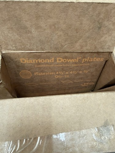 Diamond dowel steel plate - diamond,