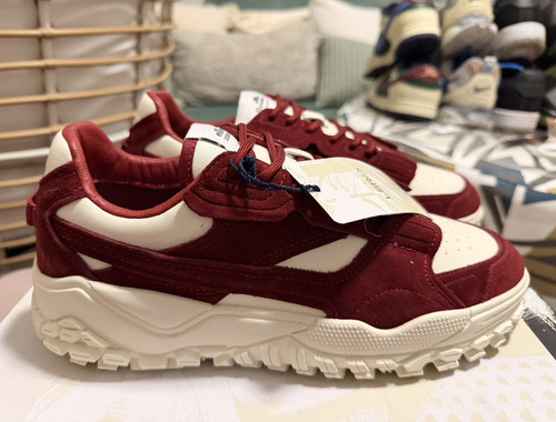Ellesse lsr burgundy white - , burgundy/white