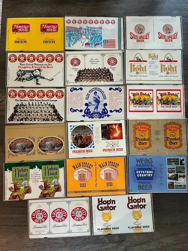 Various vintage beer unrolled - various,