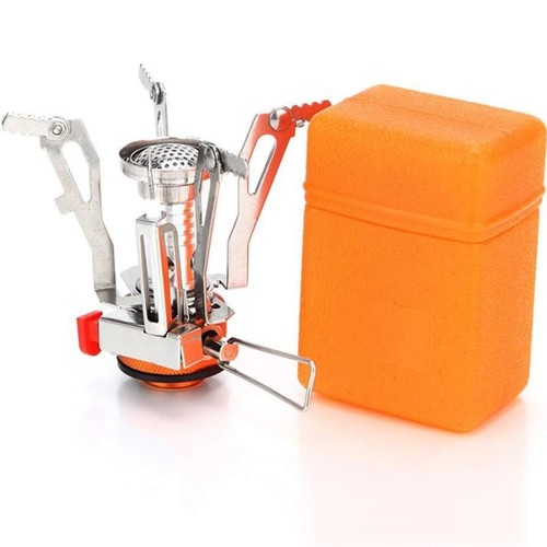 Portable camping stove - camping,