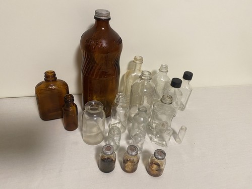 Antique bottles medicine - antique,