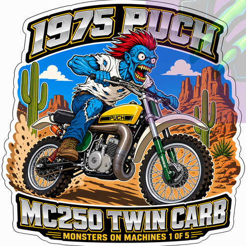 1975 puch mc250 twin carb - 1975,