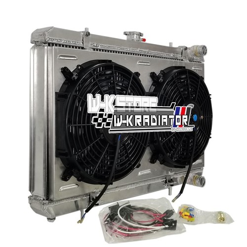 Aluminum radaitor fans shroud - radaitor+fans, +shroud