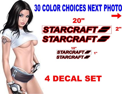 Starcraft boat decal boats - starcraft,