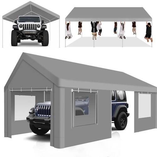 12x20ft heavy duty carport - heavy,