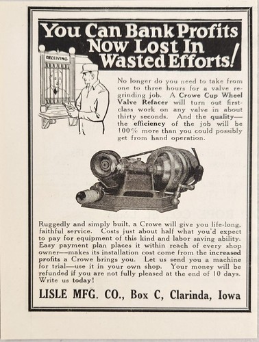 1926 print crowe cup wheel - crowe,