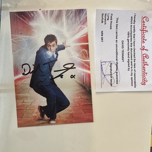 David tennant signed - david, original