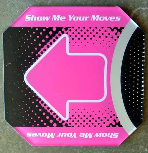 New pink red arrow foot - pink/red,