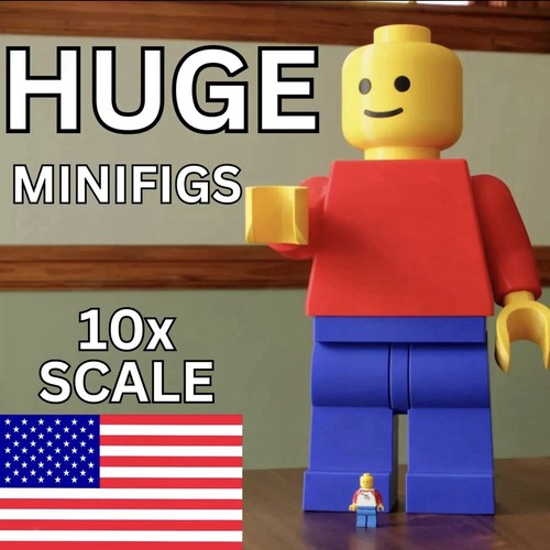 Custom giant jumbo minifig - giant,