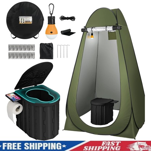 Camping toilet with - toilet, pop-up