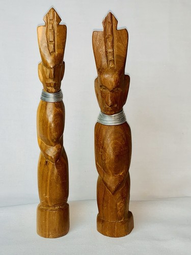 Vintage african hand carved - vintage,