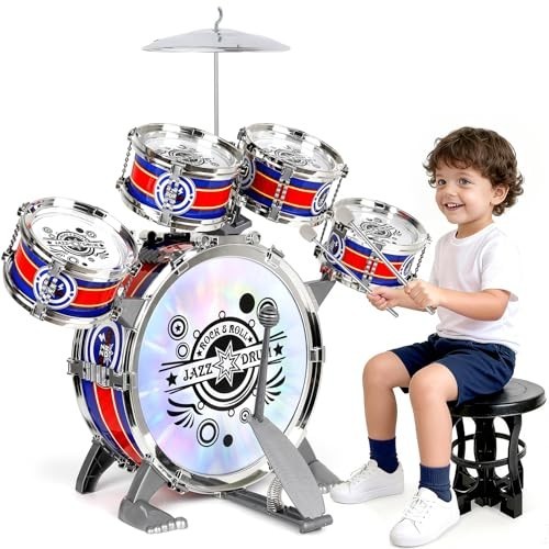 Sanmersen light kids drum - sanmersen, light-up