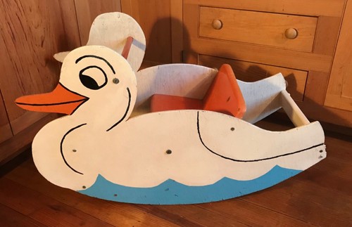 Vintage 1940s 1950s painted - 1940s, -1950s