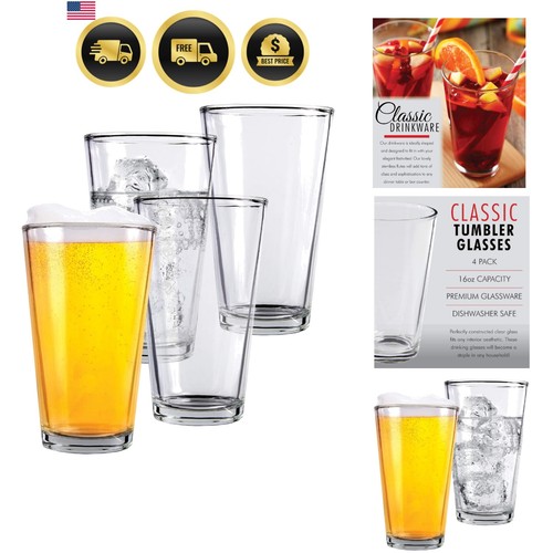 Pint beer glasses - pint, 4