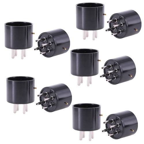 10x 4pin tube - tube, socket