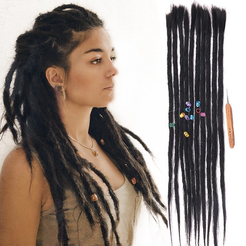 50x human hair - hair, dreadlocks