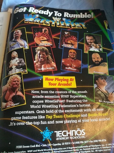 Wwf wrestlefest arcade promo - wwf,