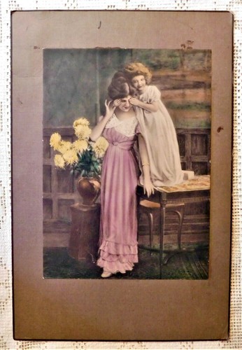 Antique early 1900 - 1900's, colorized