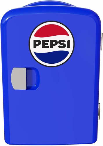 Pepsi can mini fridge blue - blue, 4