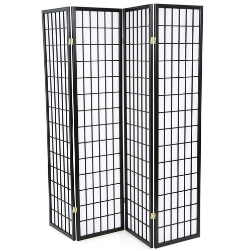 Black panel asian - 4-panel,