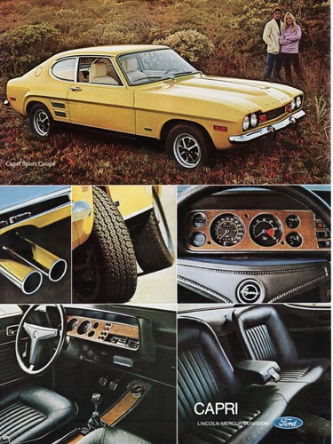 Vintage 1973 mercury - vintage, capri