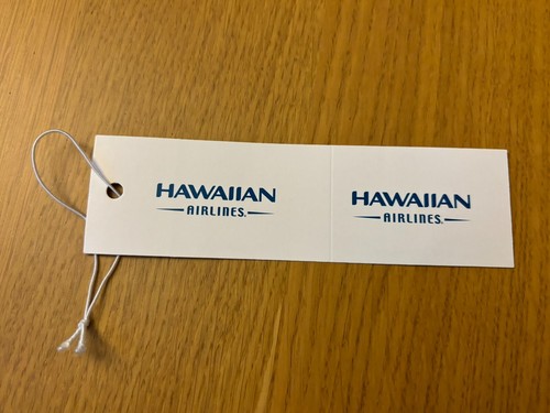 Hawaiian airlines baggage tag - hawaiian,