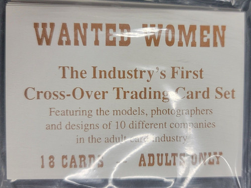 Wanted women trading cards - wanted,