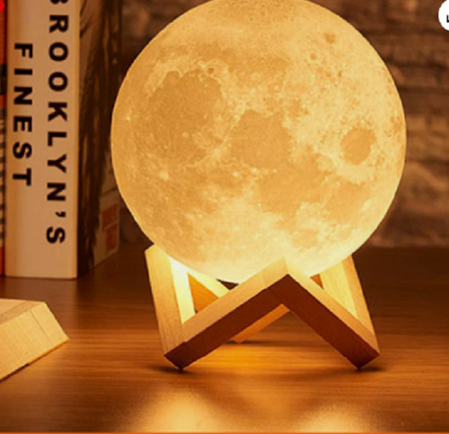 Moon lamp led night - moon,