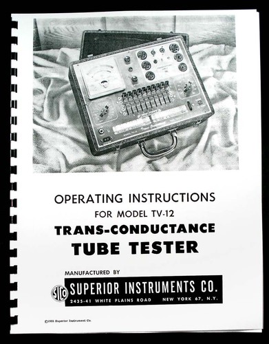 Superior tv12 tube - tv-12,
