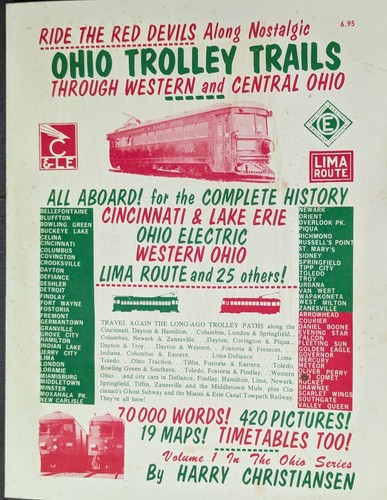Vintage 1971 ohio trolley - ***vintage,