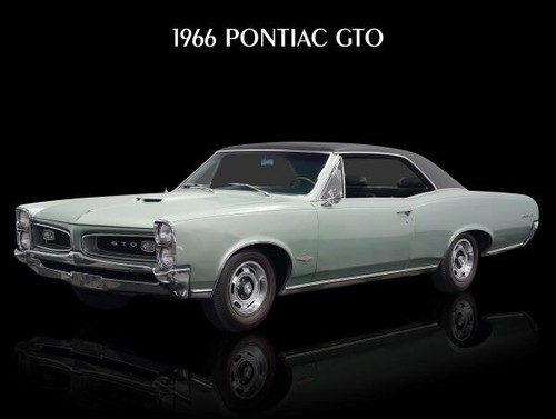 1966 pontiac gto new metal - 1966,
