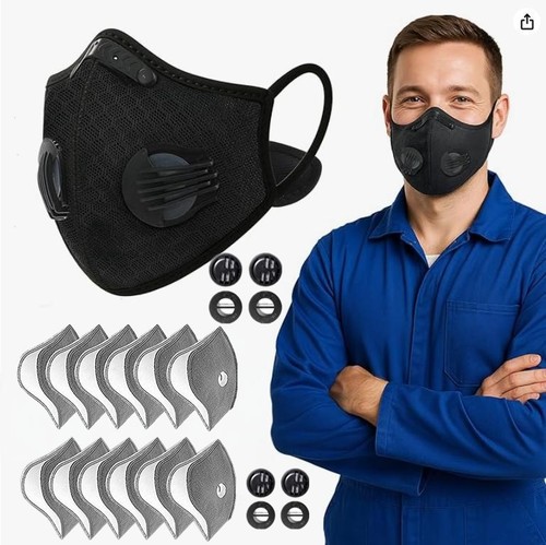 Reusable face mask breathing - mask,
