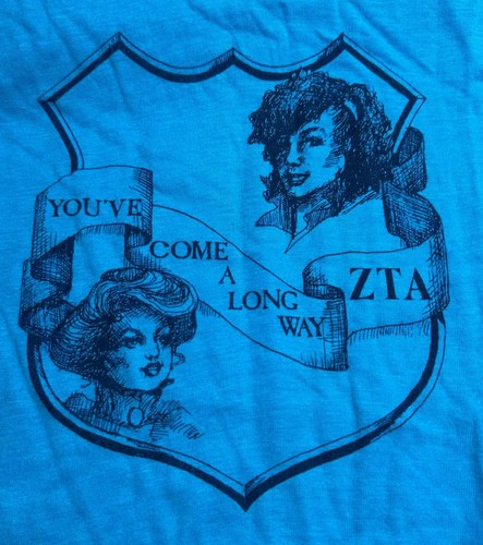 Vintage 1980 zta zeta tau - zta,