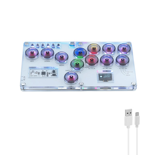 Button leverless arcade - leverless,