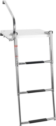 Step outboard swim platform - step,