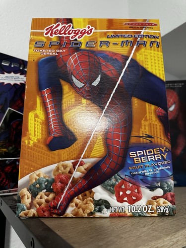 Spider man kelloggs cereal - spider-man,