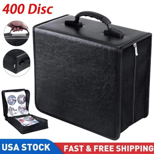 400 disc dvd - cd, case